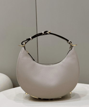 1:1 Replica Fendi Fendigraphy Beige Small Shoulder Bag For Woman 29cm/11in 8BR798A5DYF1HZJ