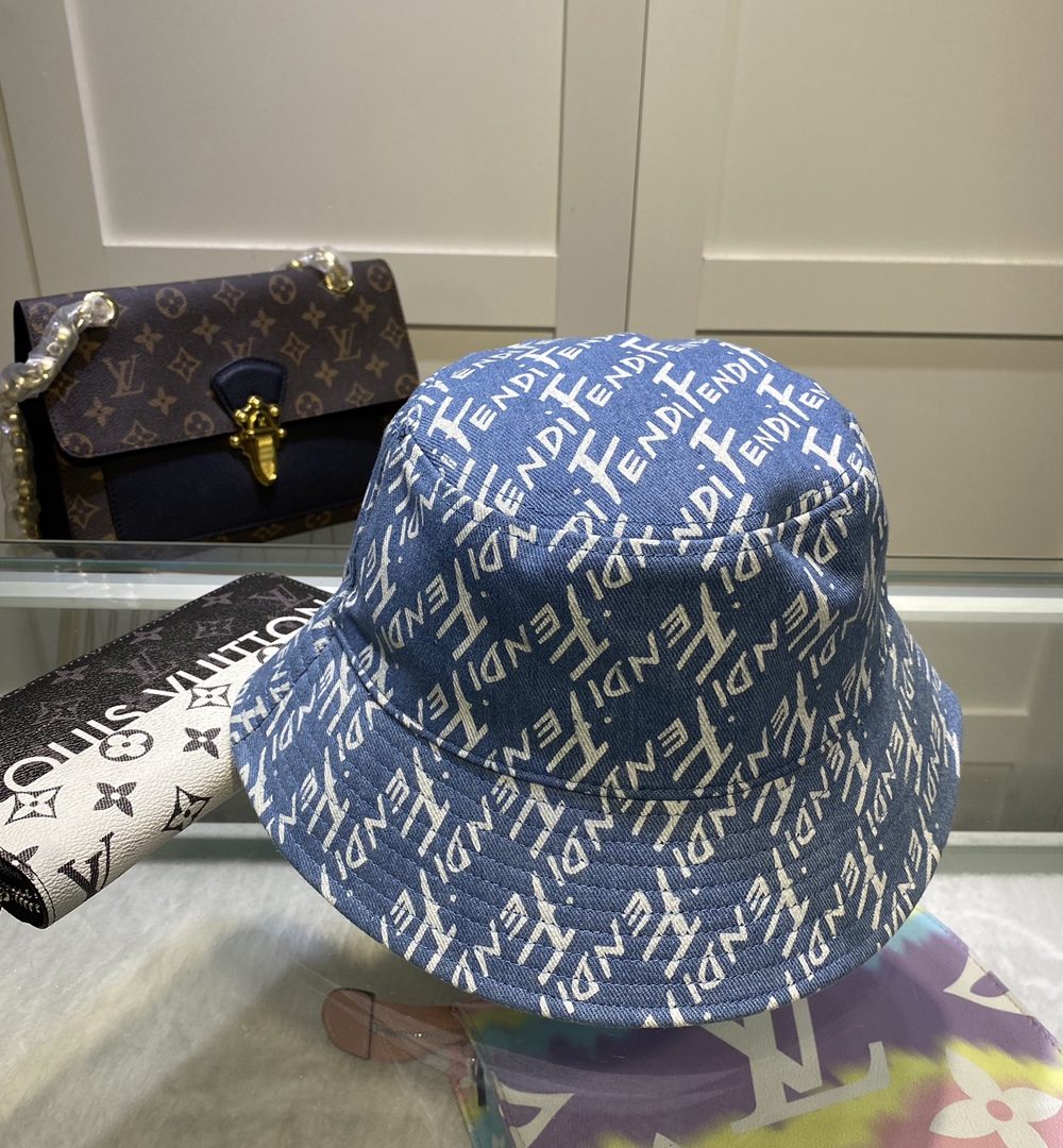 Fendi Hat Blue