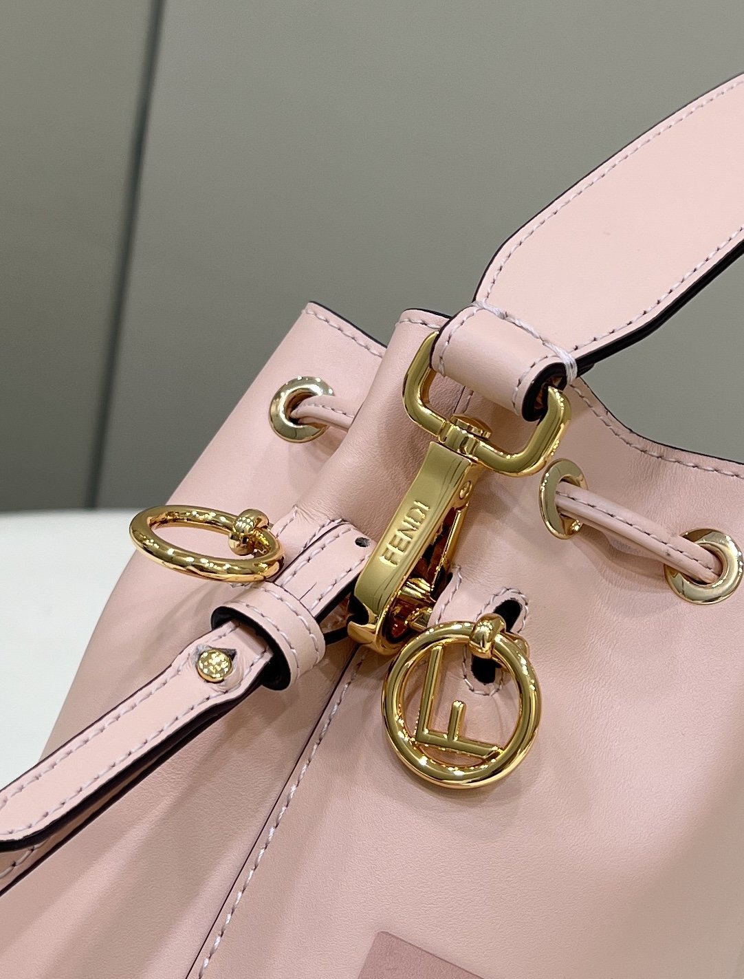 1:1 Replica Fendi Mon Tresor Pale Pink For Women, Women's Handbags, Shoulder And Crossbody Bags 7.1in/18cm FF 8BS010AC9LF14N1 - Image 2