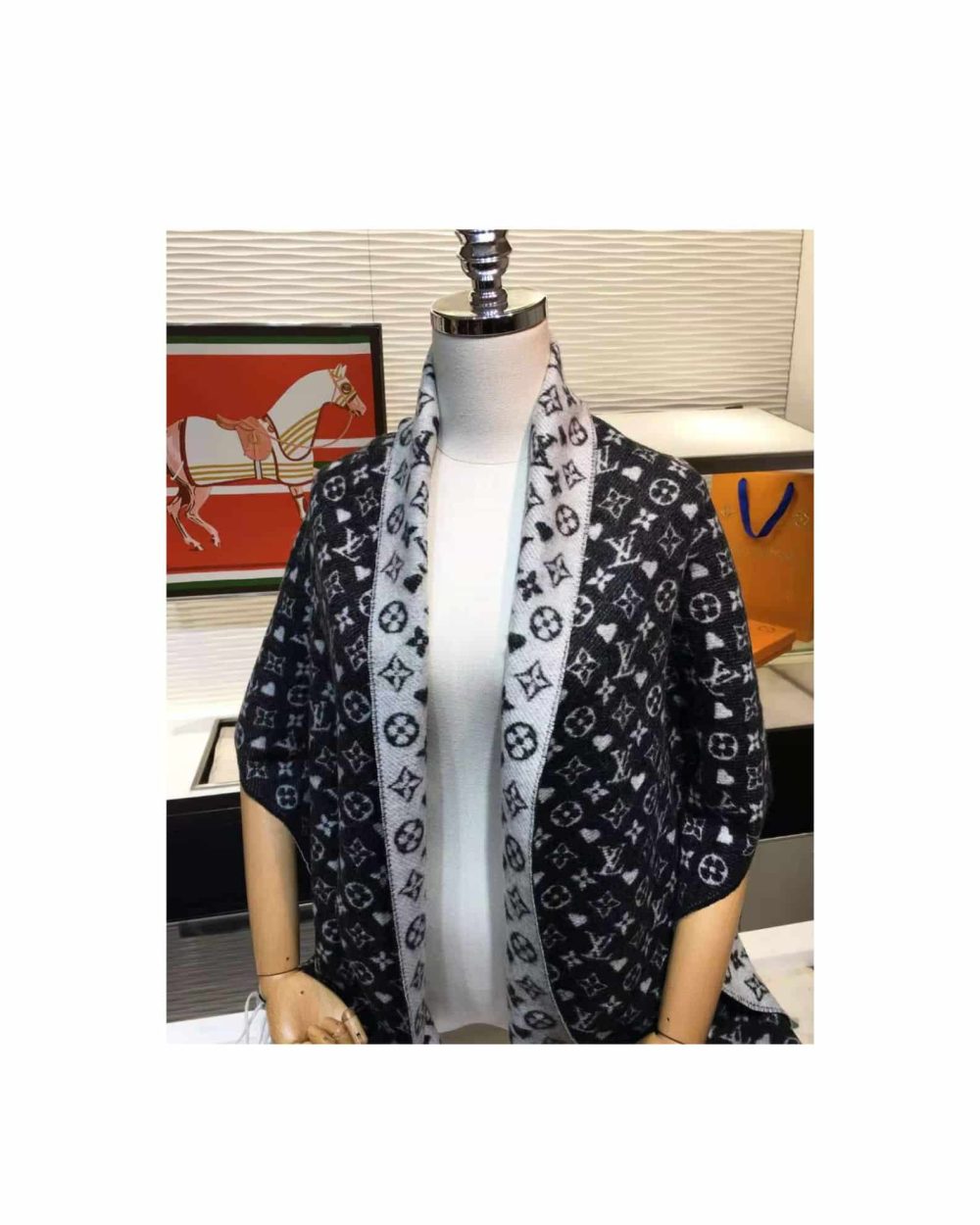 Game On Scarf Black For Women MP2907 