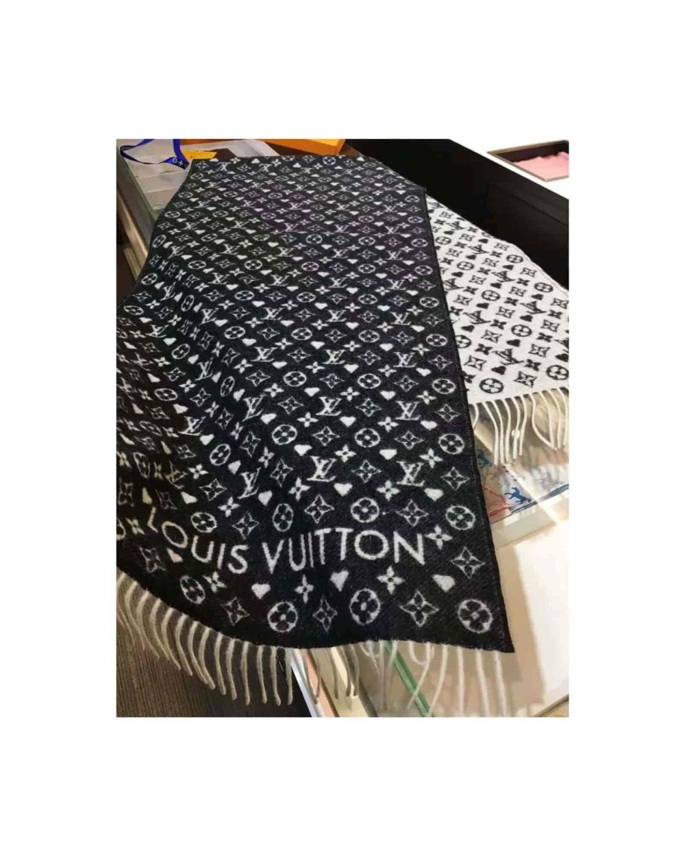 Game On Scarf Black For Women MP2907 