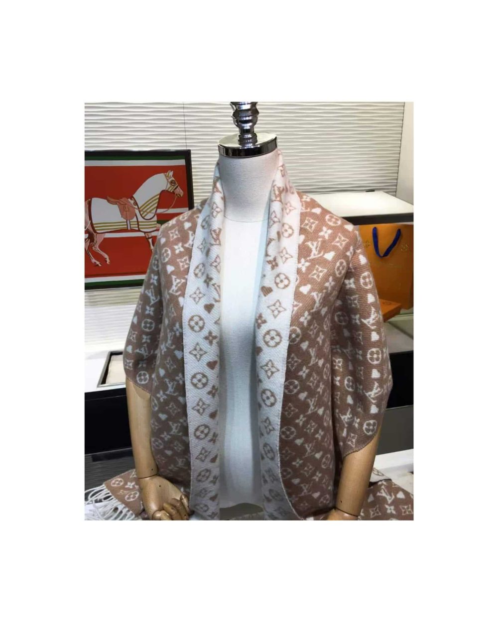 Game On Scarf Brown For Women 