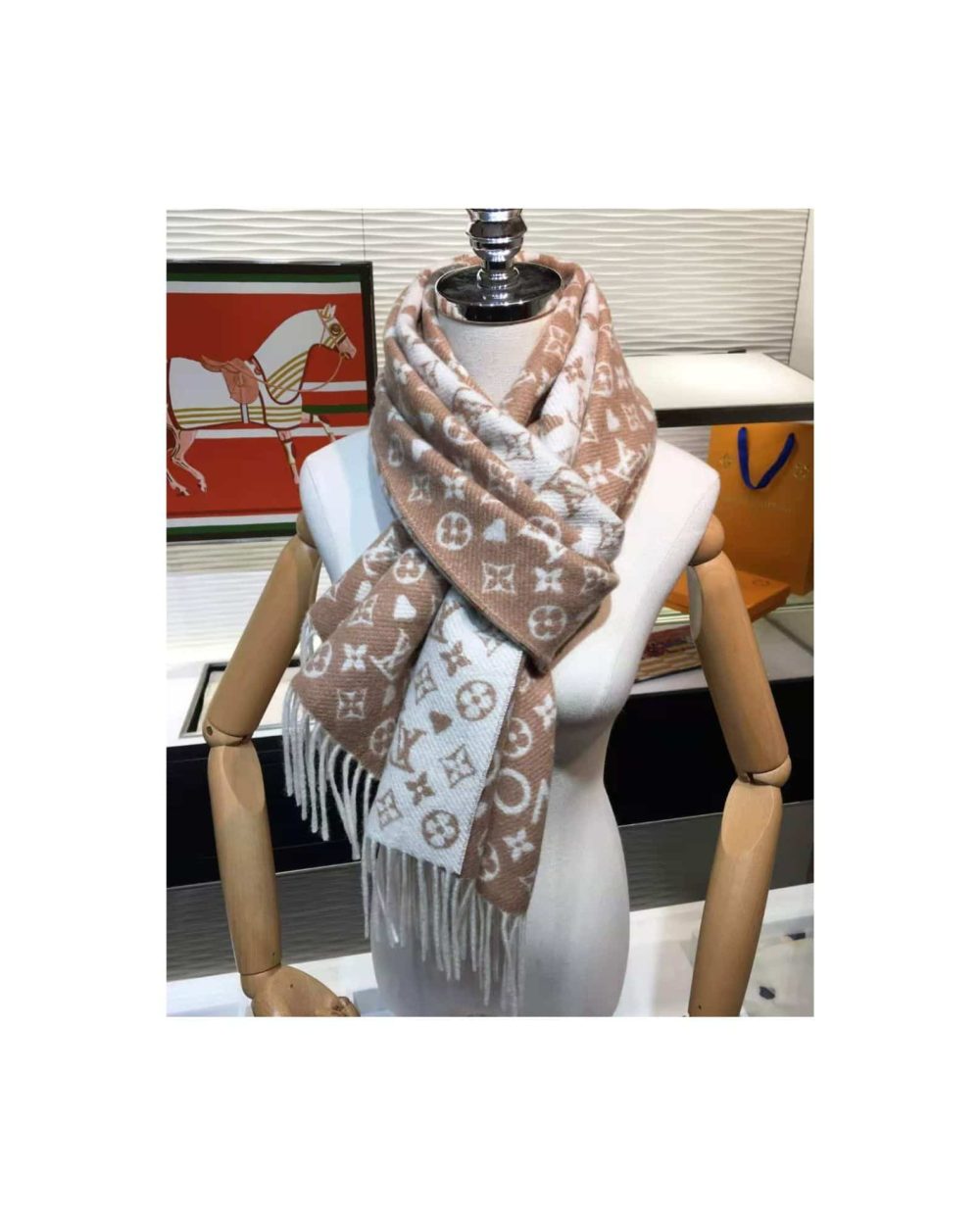 Game On Scarf Brown For Women 