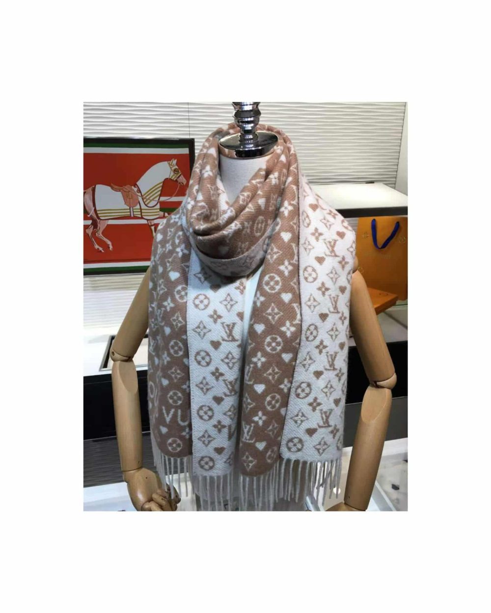 Game On Scarf Brown For Women 