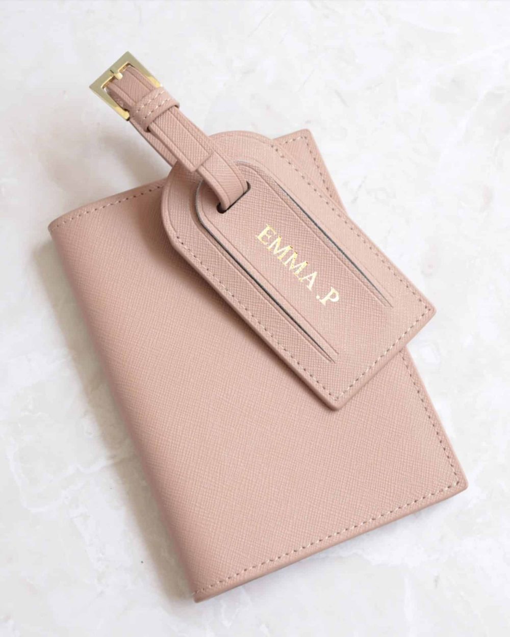 Genuine Leather Tag Custom With Your Name