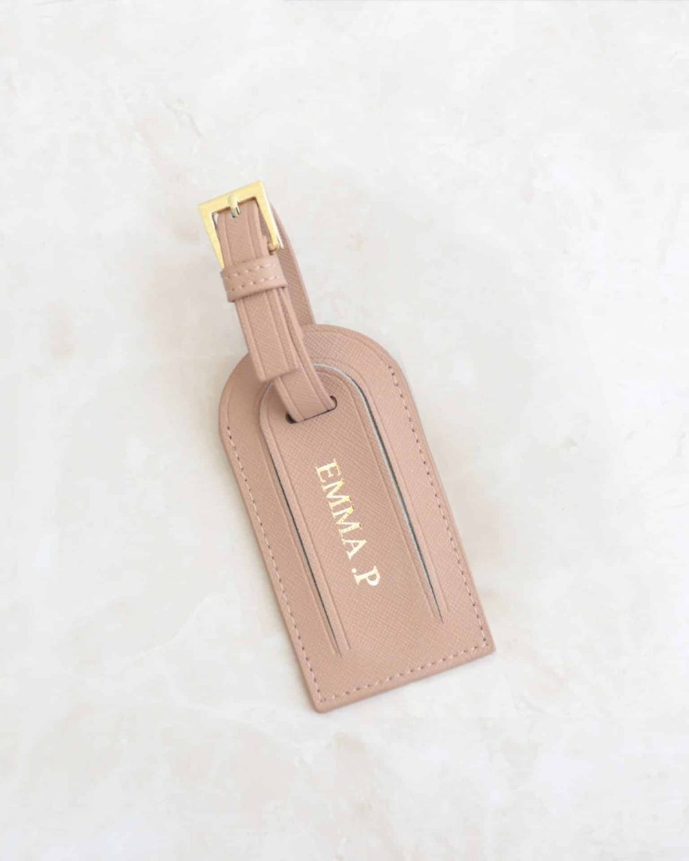 Genuine Leather Tag Custom With Your Name