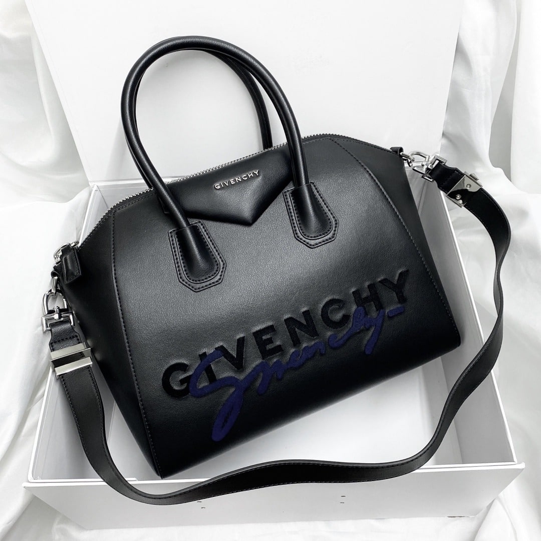 Givenchy Antigona Bag Black For Women, Women's Handbags, Shoulder Bags 13in/33cm GVC