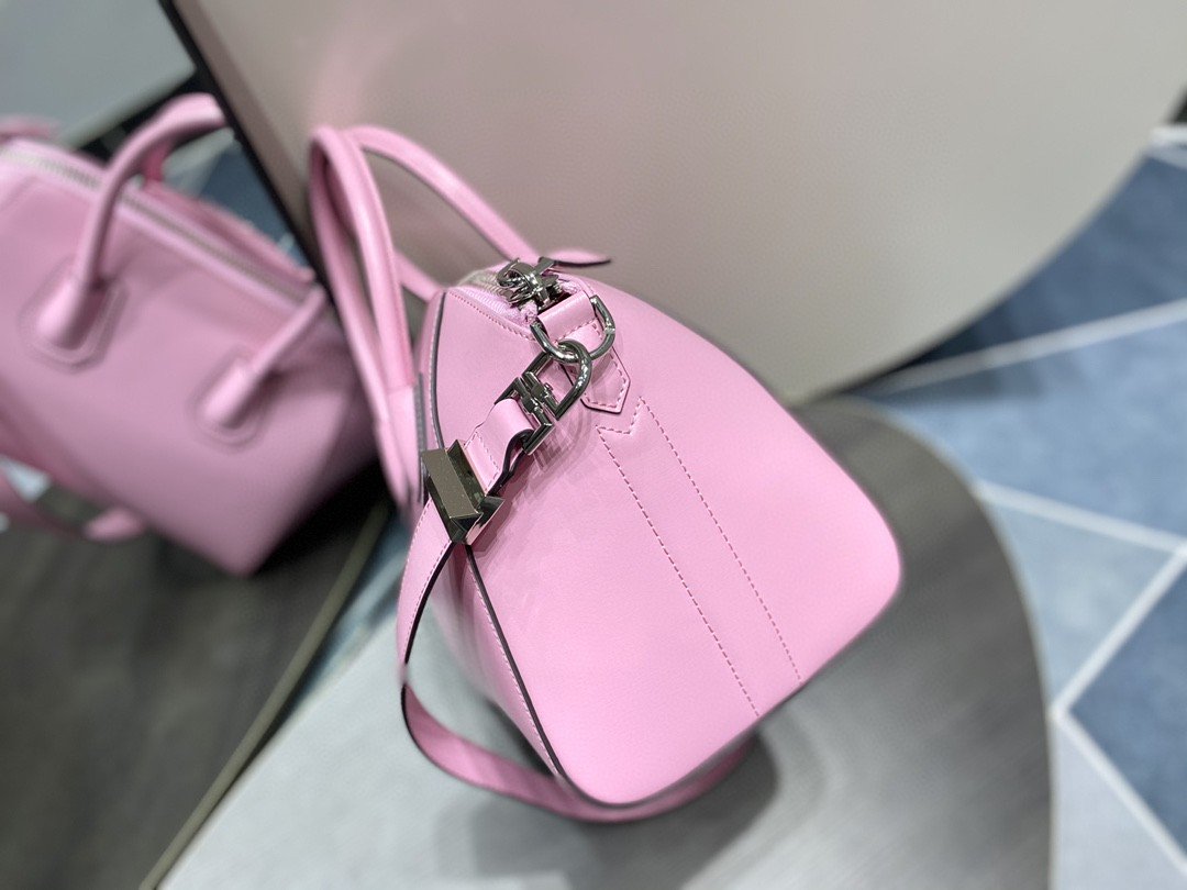 Givenchy Mini Antigona Sport Bag Pink For Women, Women's Handbags, Shoulder Bags 8.7in/22cm GVC - Image 4