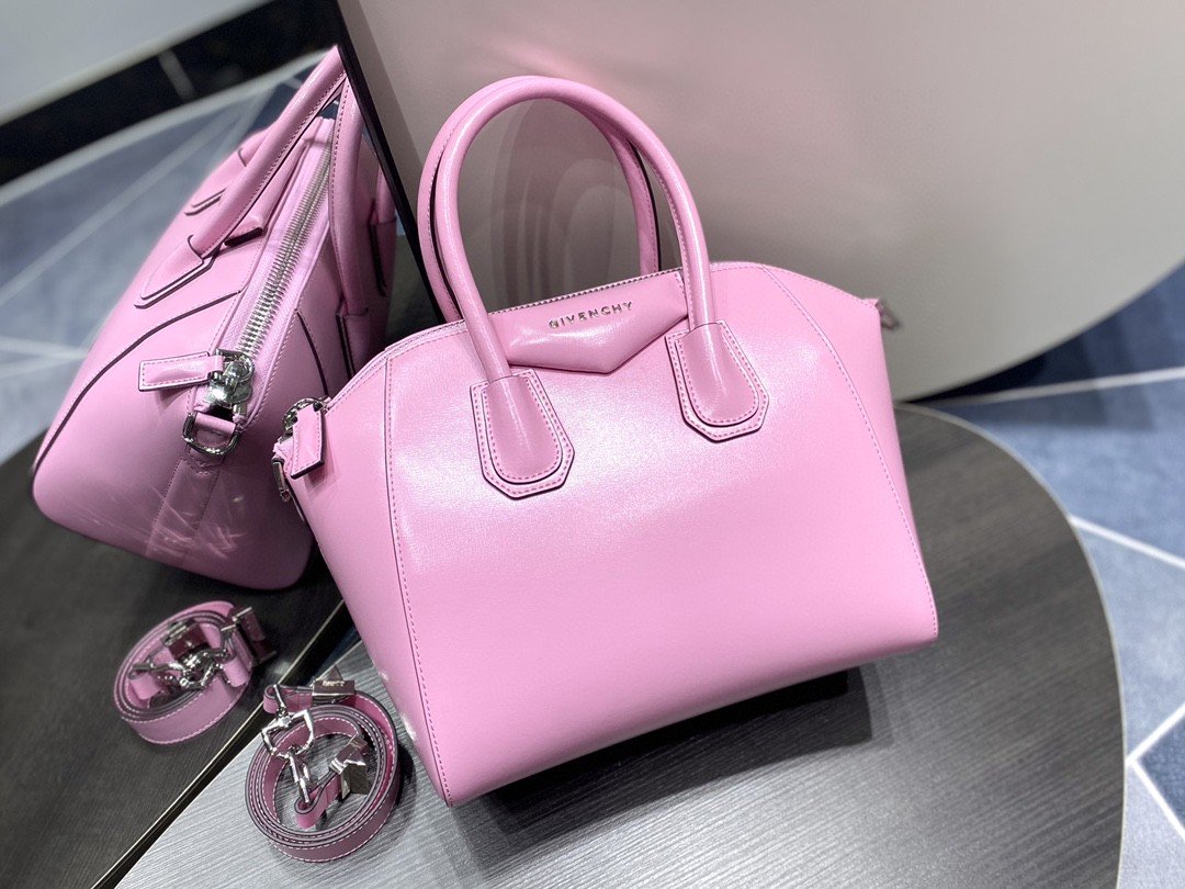 Givenchy Mini Antigona Sport Bag Pink For Women, Women's Handbags, Shoulder Bags 8.7in/22cm GVC - Image 3