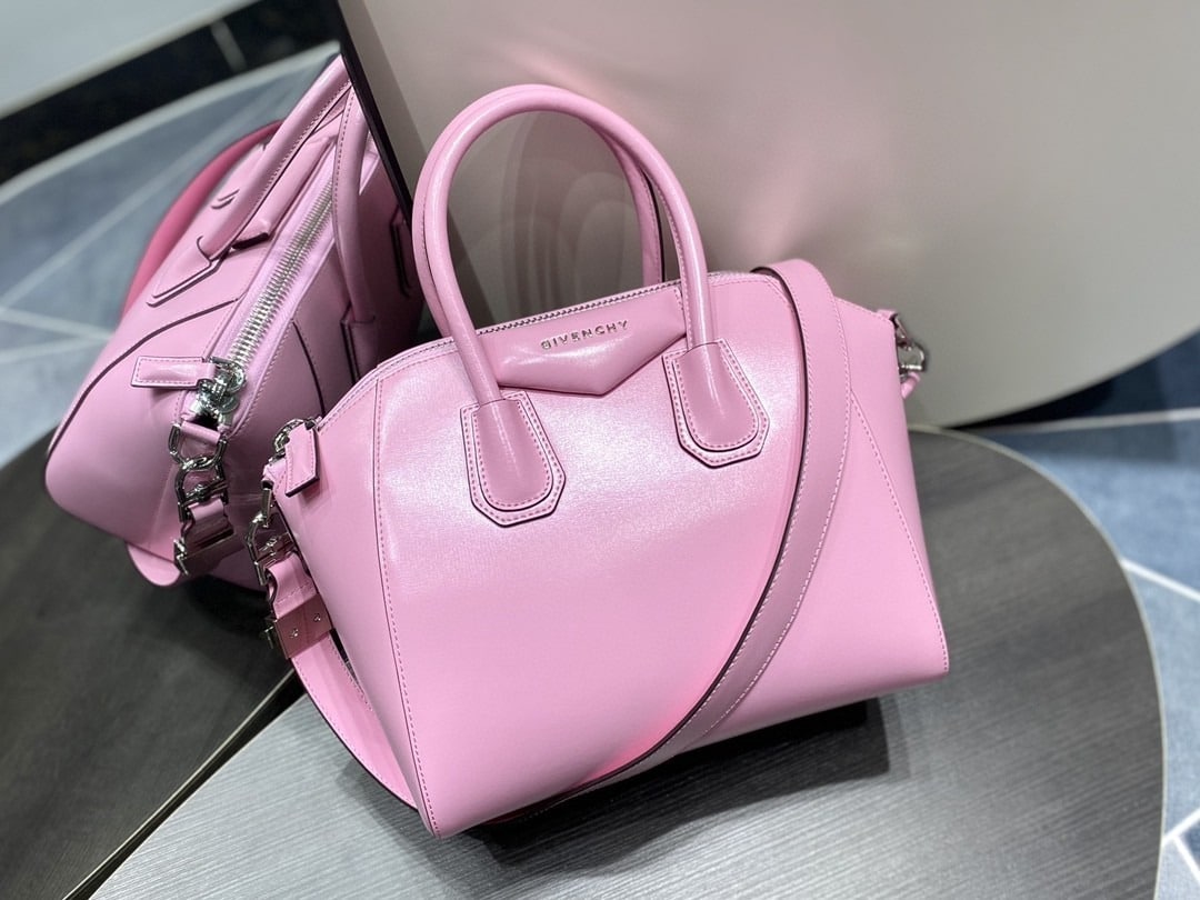 Givenchy Mini Antigona Sport Bag Pink For Women, Women's Handbags, Shoulder Bags 8.7in/22cm GVC - Image 7