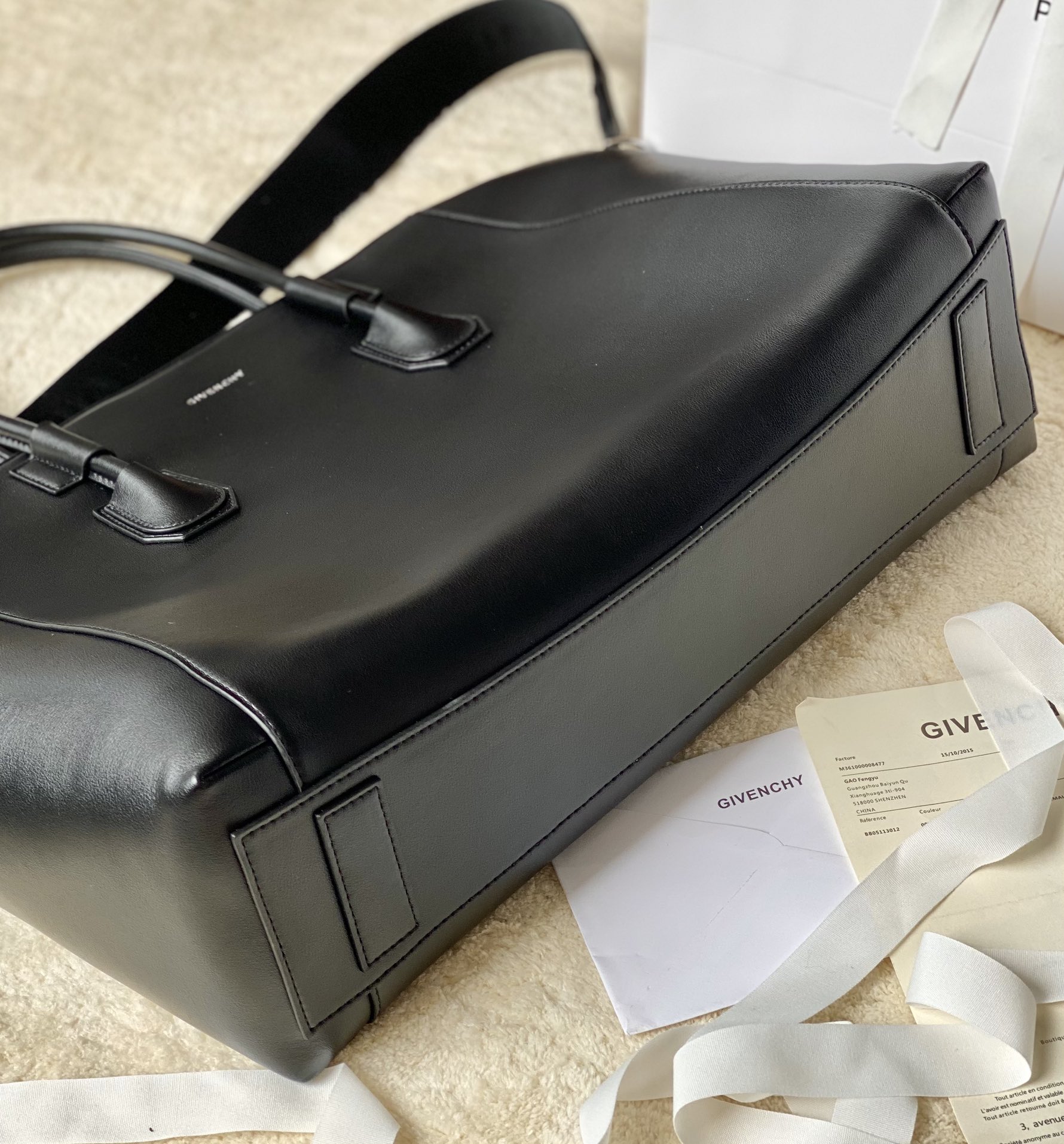 Givenchy Small Antigona Sport Bag Black For Women, Women's Handbags, Shoulder Bags 13in/33cm GVC - Image 6