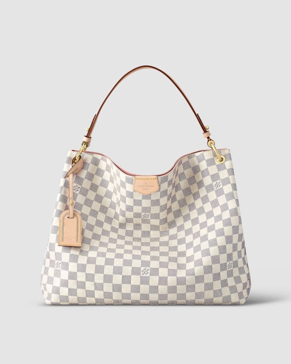 1:1 Replica Louis Vuitton LV Graceful PM Damier Azur Canvas Exclusive Bag For Women N42249 - 13.8in/ 35cm