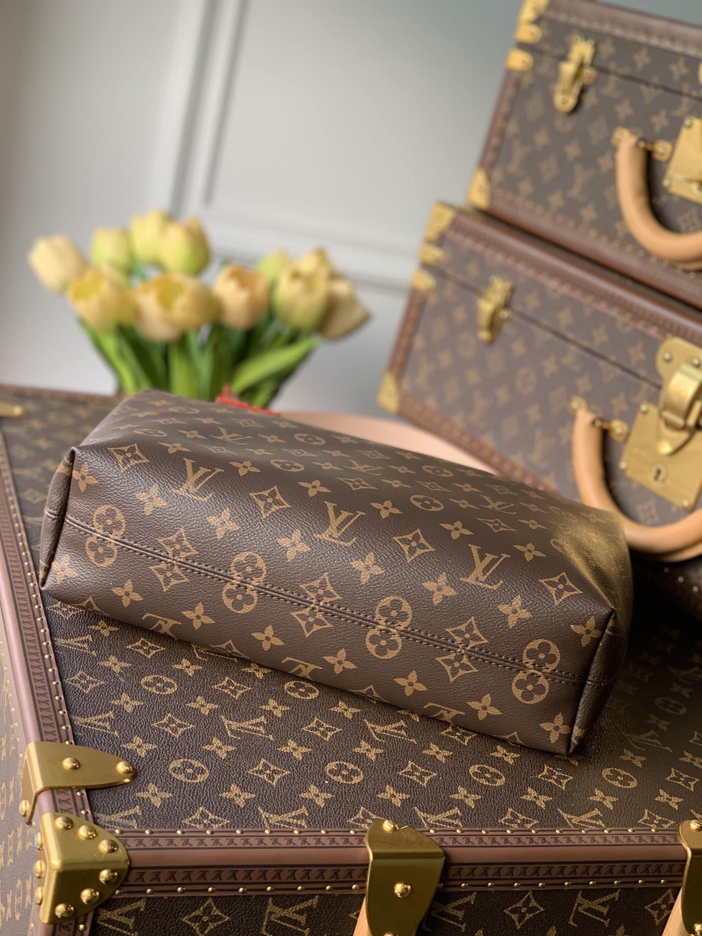 1:1 Replica Louis Vuitton LV Graceful PM Monogram Canvas Exclusive Bag For Women M43701 - 13.8in/ 35cm - Image 5