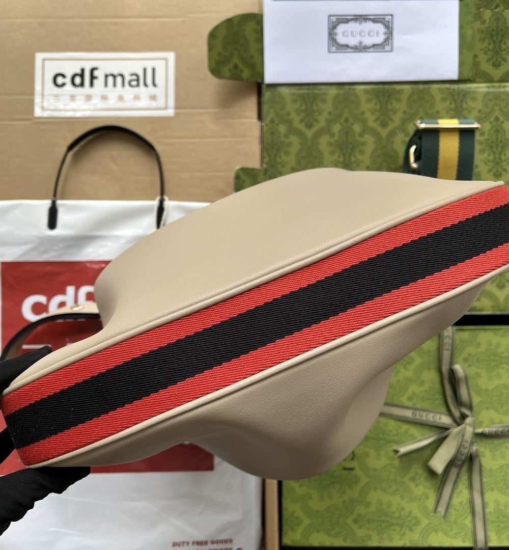 1:1 Replica Gucci Atache Large Shoulder Bag Beige For Women, Women's Bags 13.8in/35cm GG ‎‎