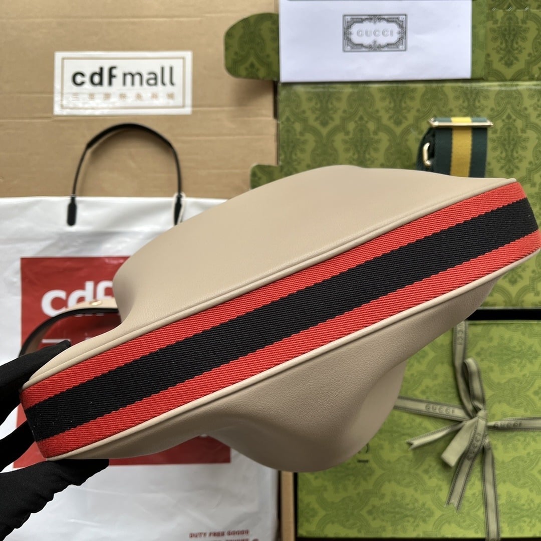 1:1 Replica Gucci Atache Large Shoulder Bag Beige For Women, Women's Bags 13.8in/35cm GG - Image 3