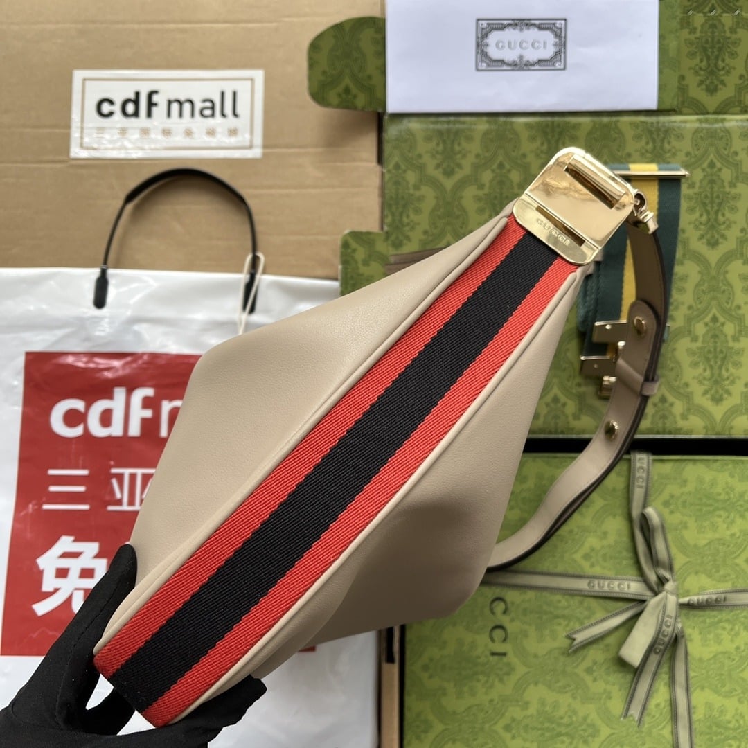 1:1 Replica Gucci Atache Large Shoulder Bag Beige For Women, Women's Bags 13.8in/35cm GG - Image 7