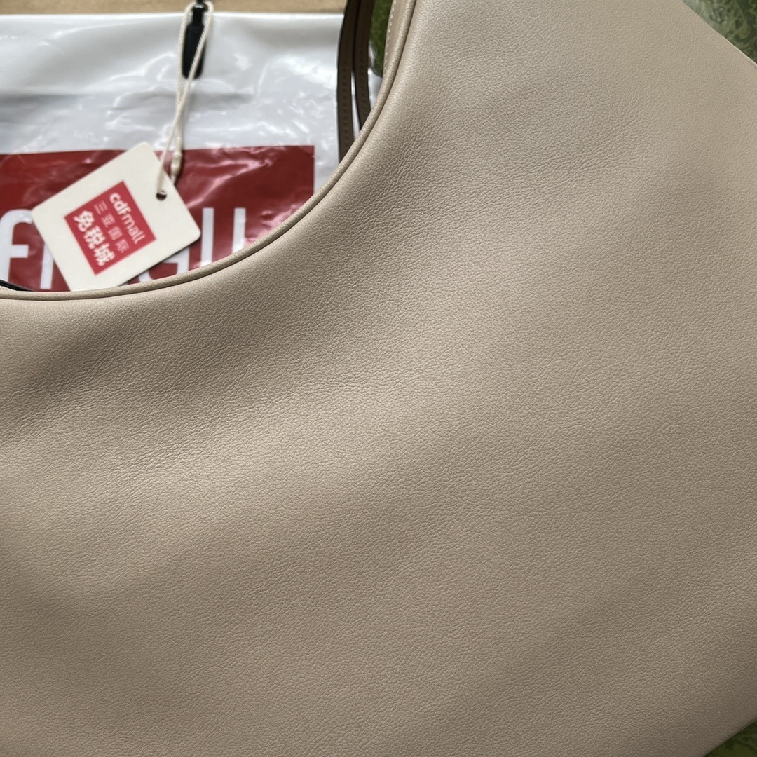 1:1 Replica Gucci Atache Large Shoulder Bag Beige For Women, Women's Bags 13.8in/35cm GG - Image 5