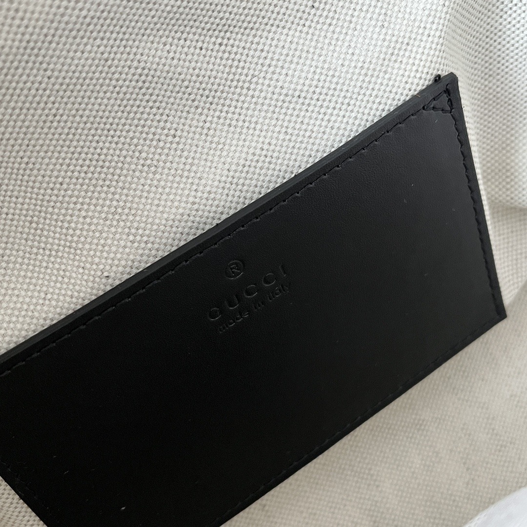 1:1 Replica Gucci Bamboo Small Backpack Black For Women, Women's Bags 8.6in/22cm GG 702101 UZY0T 1000 - Image 9