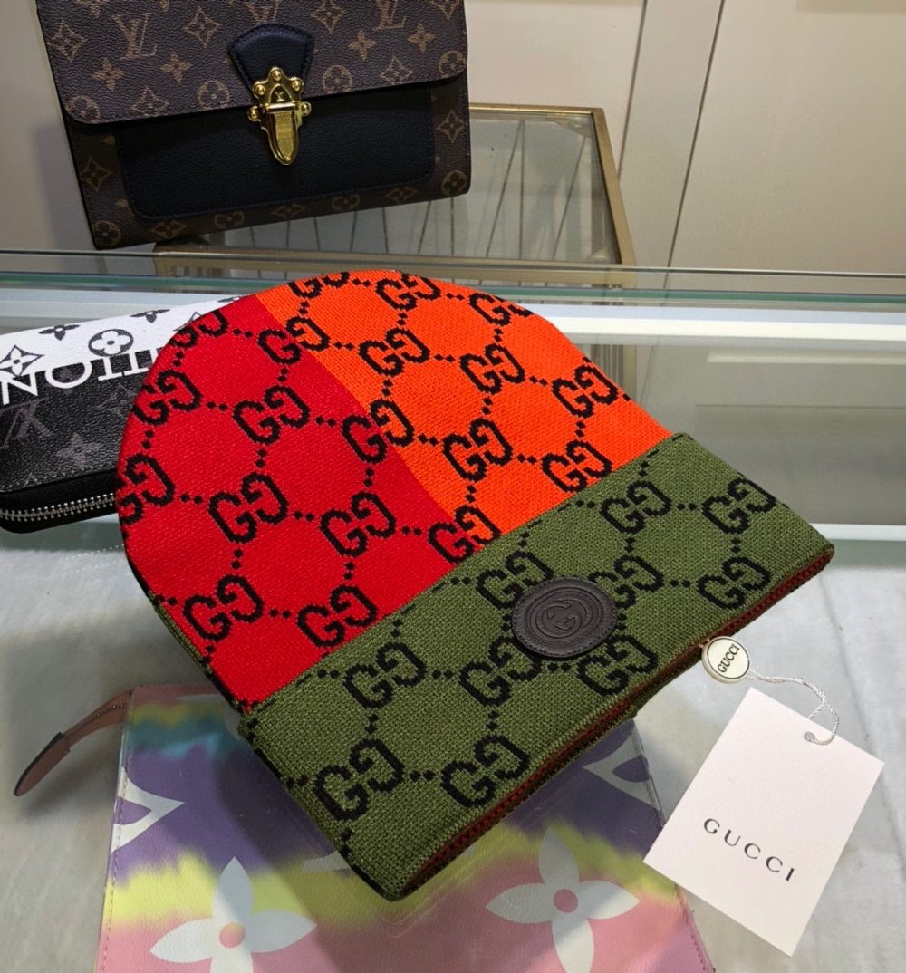 Gucci Beanie Cashmere In Multiple Color
