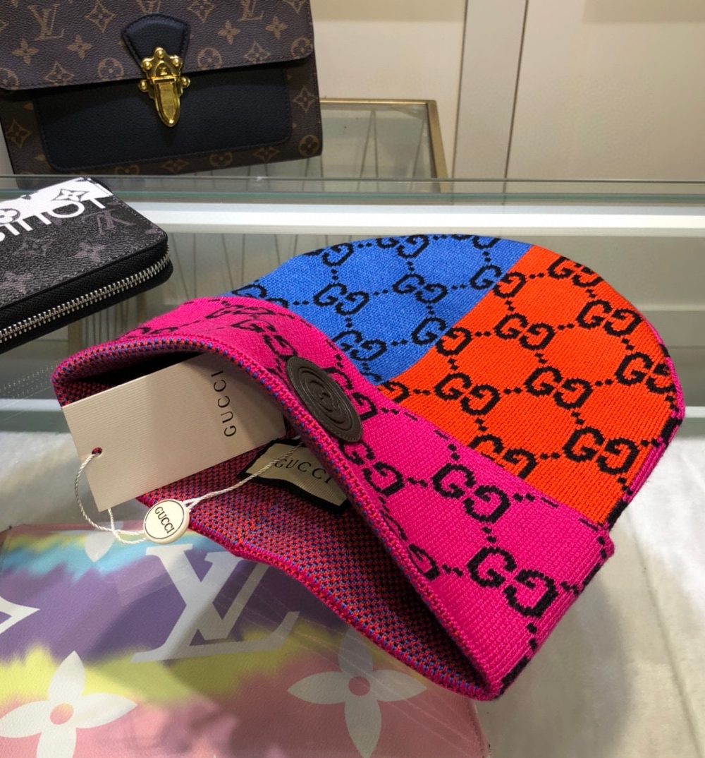 Gucci Beanie Cashmere In Multiple Color