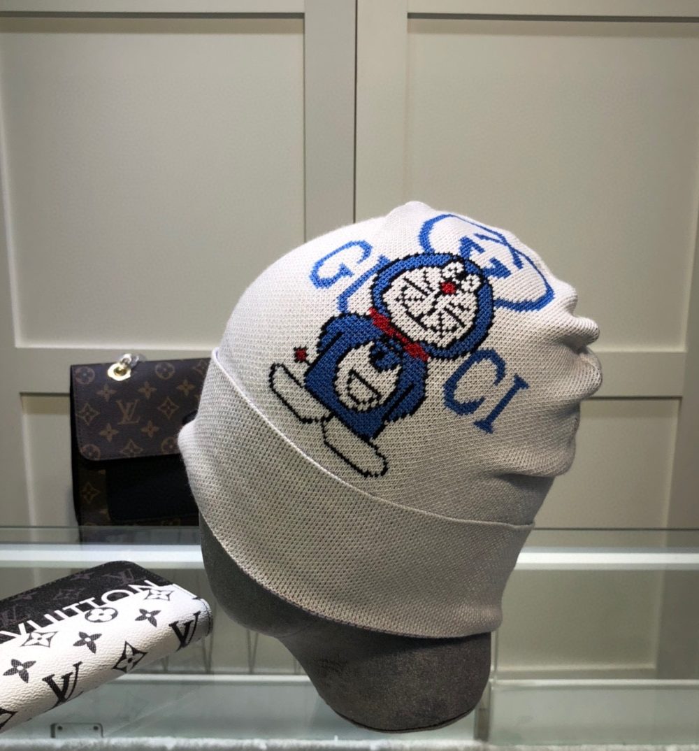 Gucci Beanie Cashmere In White