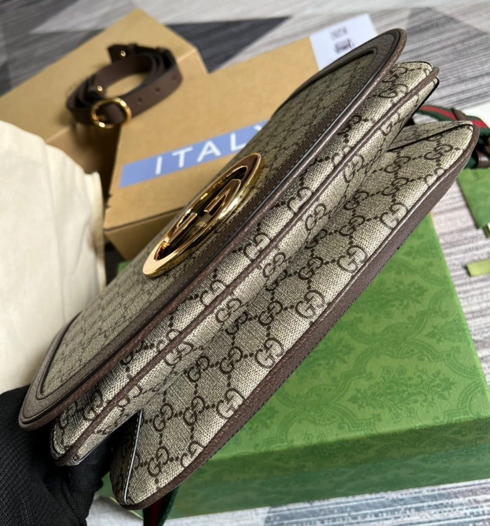 1:1 Replica Gucci Blondie Medium Shoulder Bag Beige For Women, Women's Bags 11.4in/29cm GG ‎699210 96IWG 8745