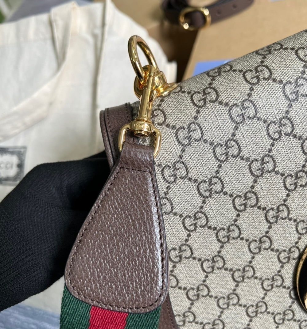 1:1 Replica Gucci Blondie Medium Shoulder Bag Beige For Women, Women's Bags 11.4in/29cm GG ‎699210 96IWG 8745