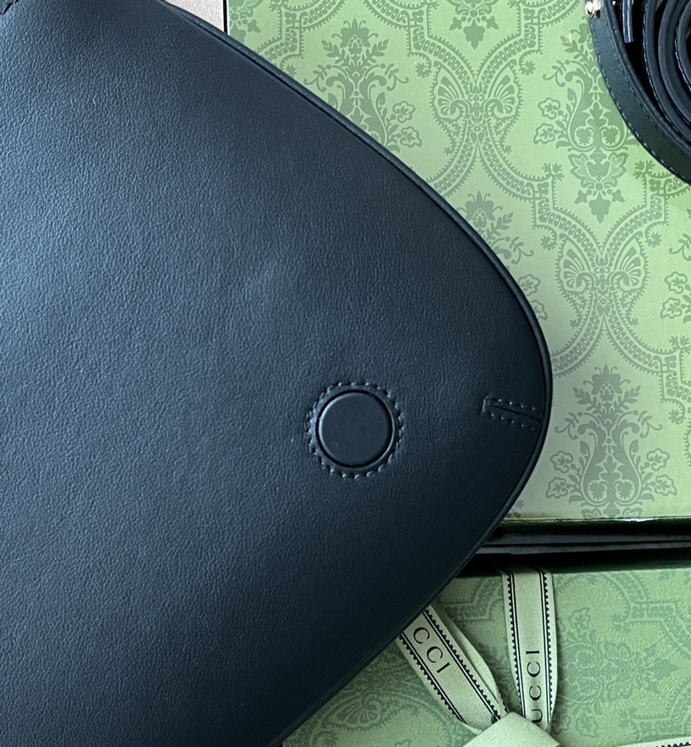 1:1 Replica Gucci Blondie Mini Bag Black For Women, Women's Bags 11.4in/29cm GG