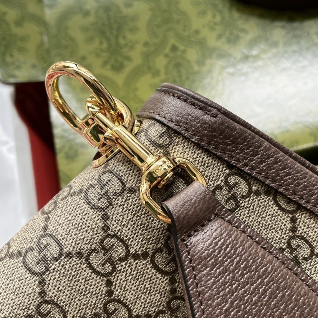 1:1 Replica Gucci Blondie Mini Bag Brown And Beige For Women, Women's Bags 8.7in/22cm GG - Image 8