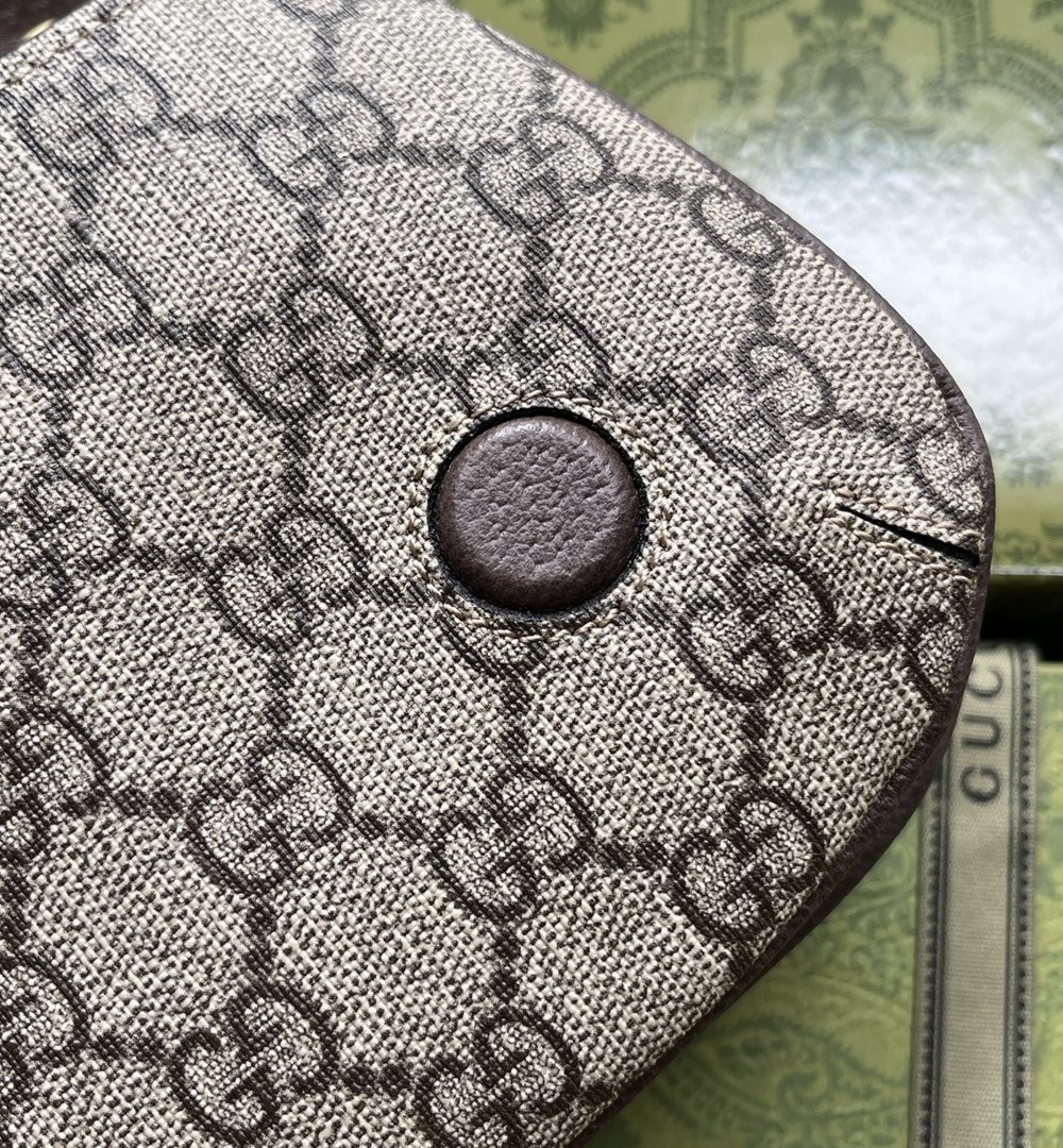 1:1 Replica Gucci Blondie Mini Bag Brown And Beige For Women, Women's Bags 8.7in/22cm GG