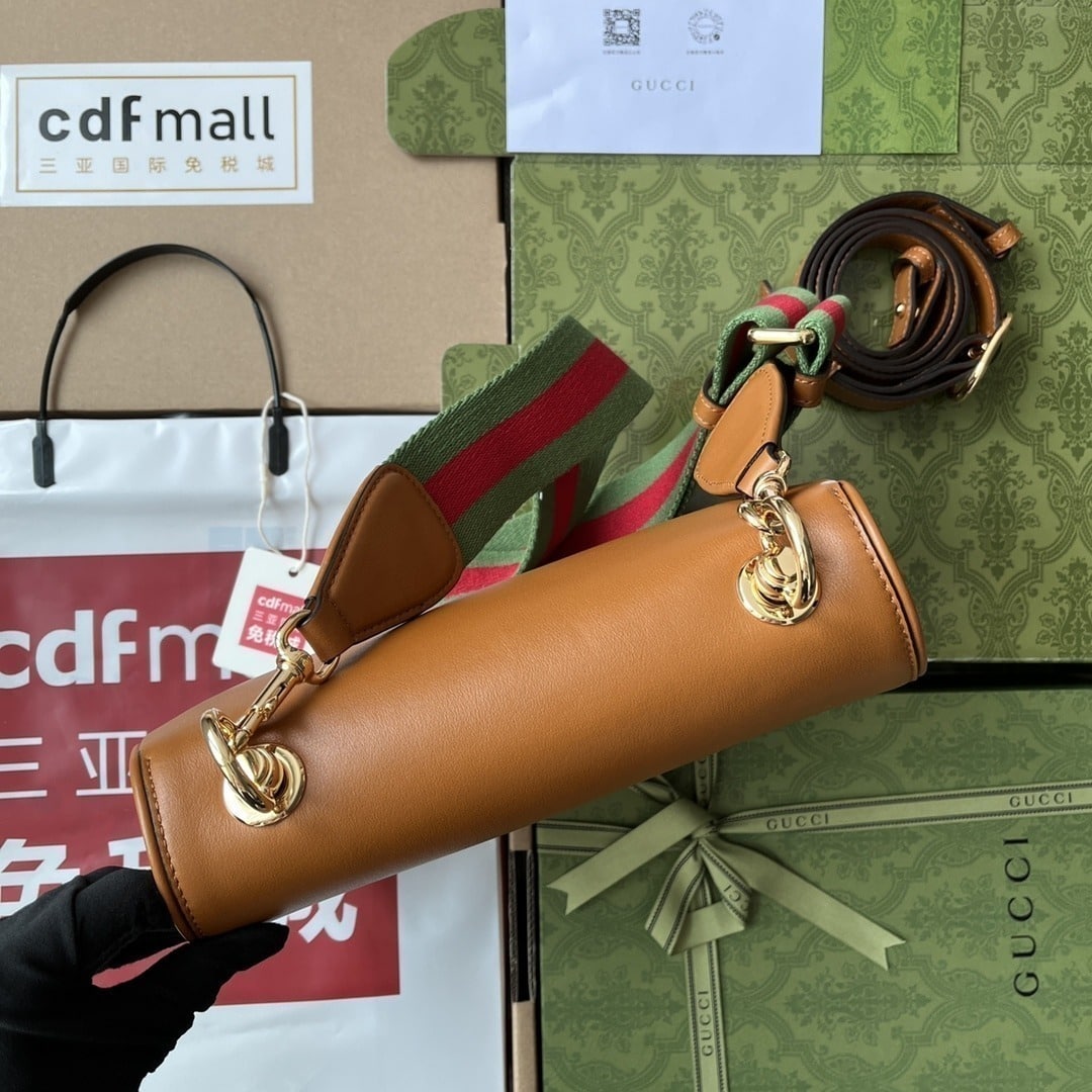 1:1 Replica Gucci Blondie Mini Bag Brown For Women, Women's Bags 11.4in/29cm GG - Image 5