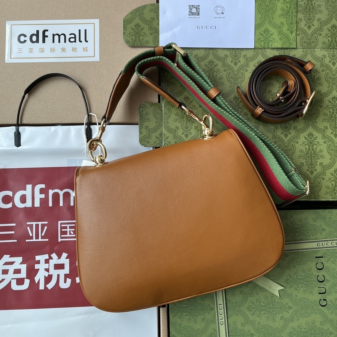 1:1 Replica Gucci Blondie Mini Bag Brown For Women, Women's Bags 11.4in/29cm GG - Image 8