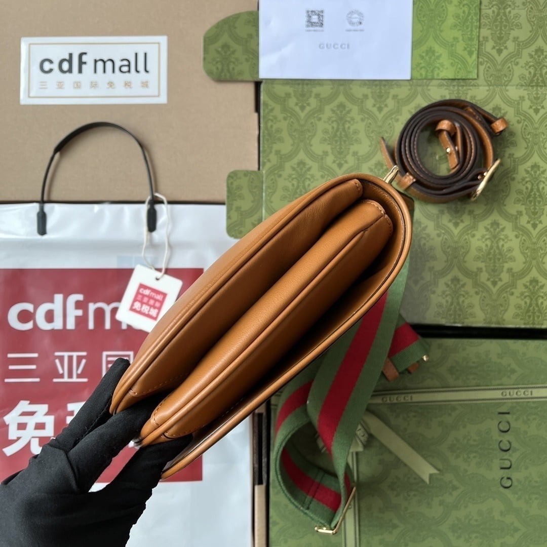 1:1 Replica Gucci Blondie Mini Bag Brown For Women, Women's Bags 11.4in/29cm GG - Image 6