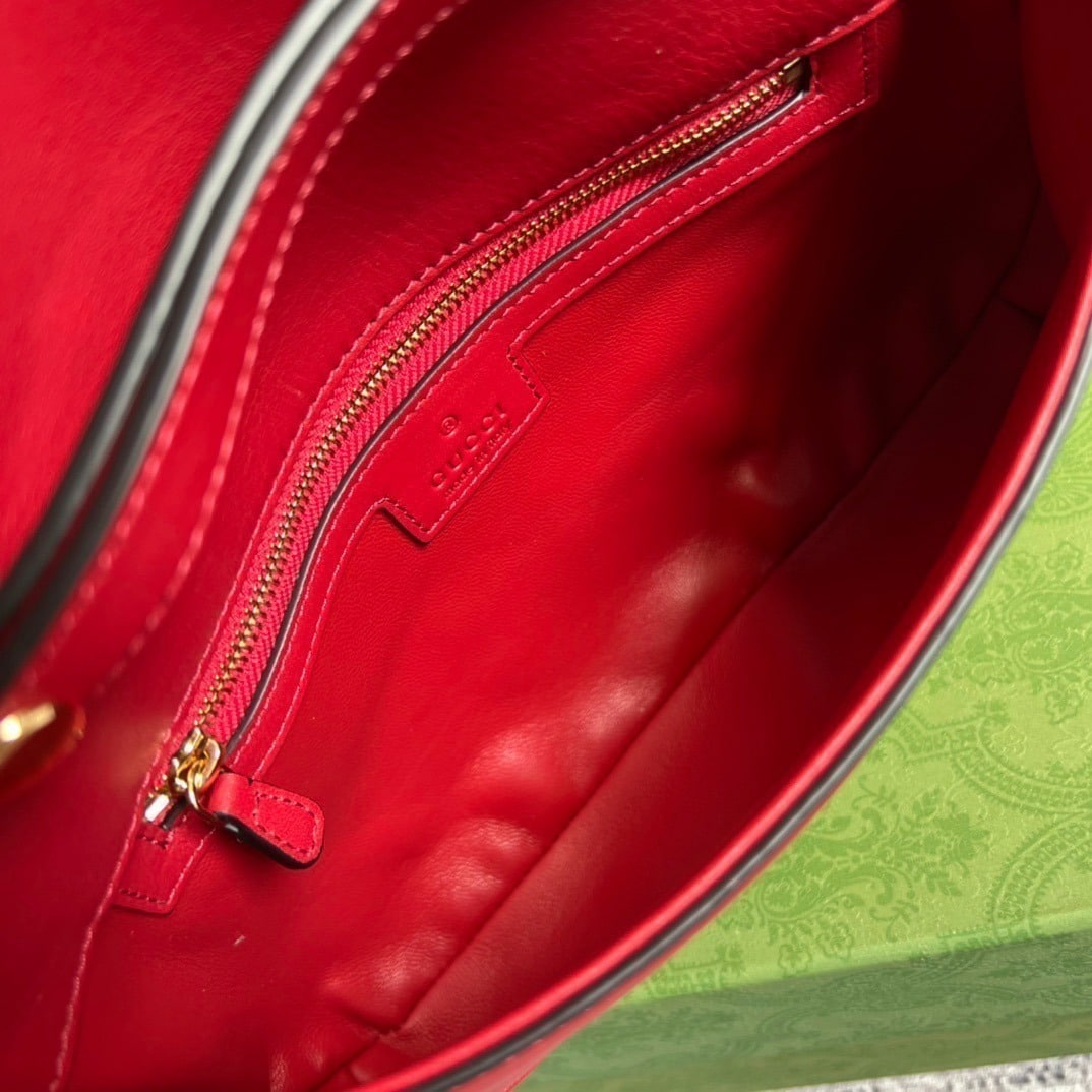 1:1 Replica Gucci Blondie Shoulder Bag Red For Women, Women's Bags 11in/28cm GG - Image 2
