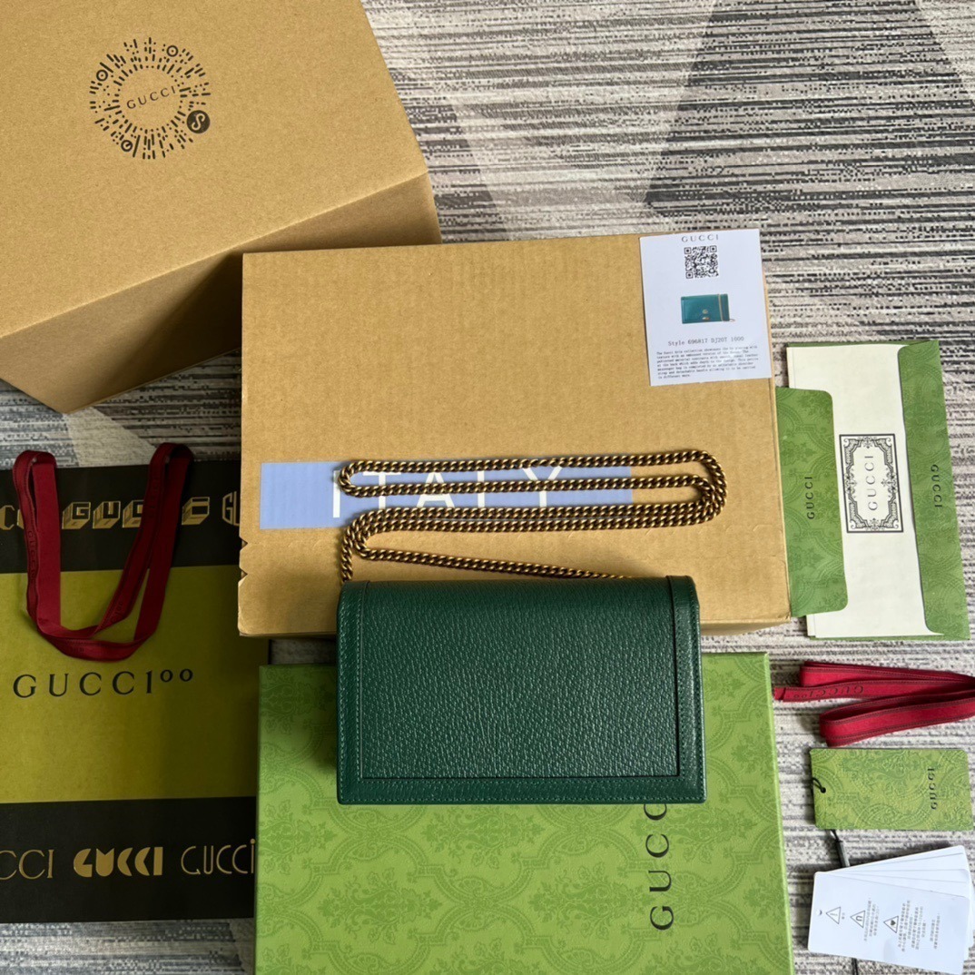 1:1 Replica Gucci Diana Mini Bag With Bamboo Green For Women, Women's Bags 7.5in/19cm GG 696817 DJ20T 3120 - Image 10