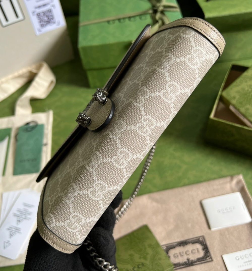 1:1 Replica Gucci Dionysus GG Mini Bag Beige For Women, Women's Bags 7.5in/20cm GG ‎‎421970 UULBN 9683