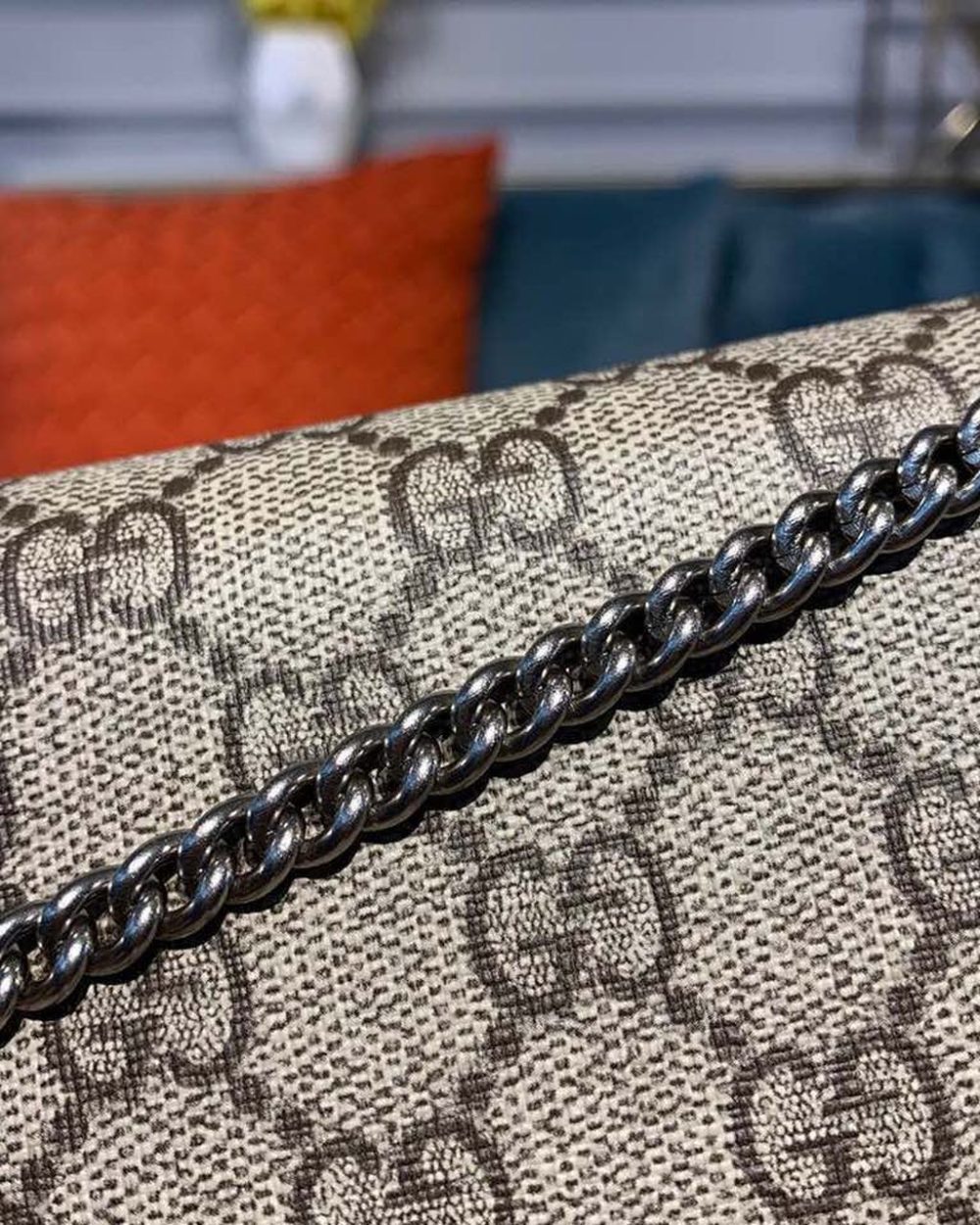 1:1 Replica Gucci Dionysus GG Supreme Super Mini Bag Canvas Beige For Women 6.5in/16.5cm GG 476432 KHNRN 8642
