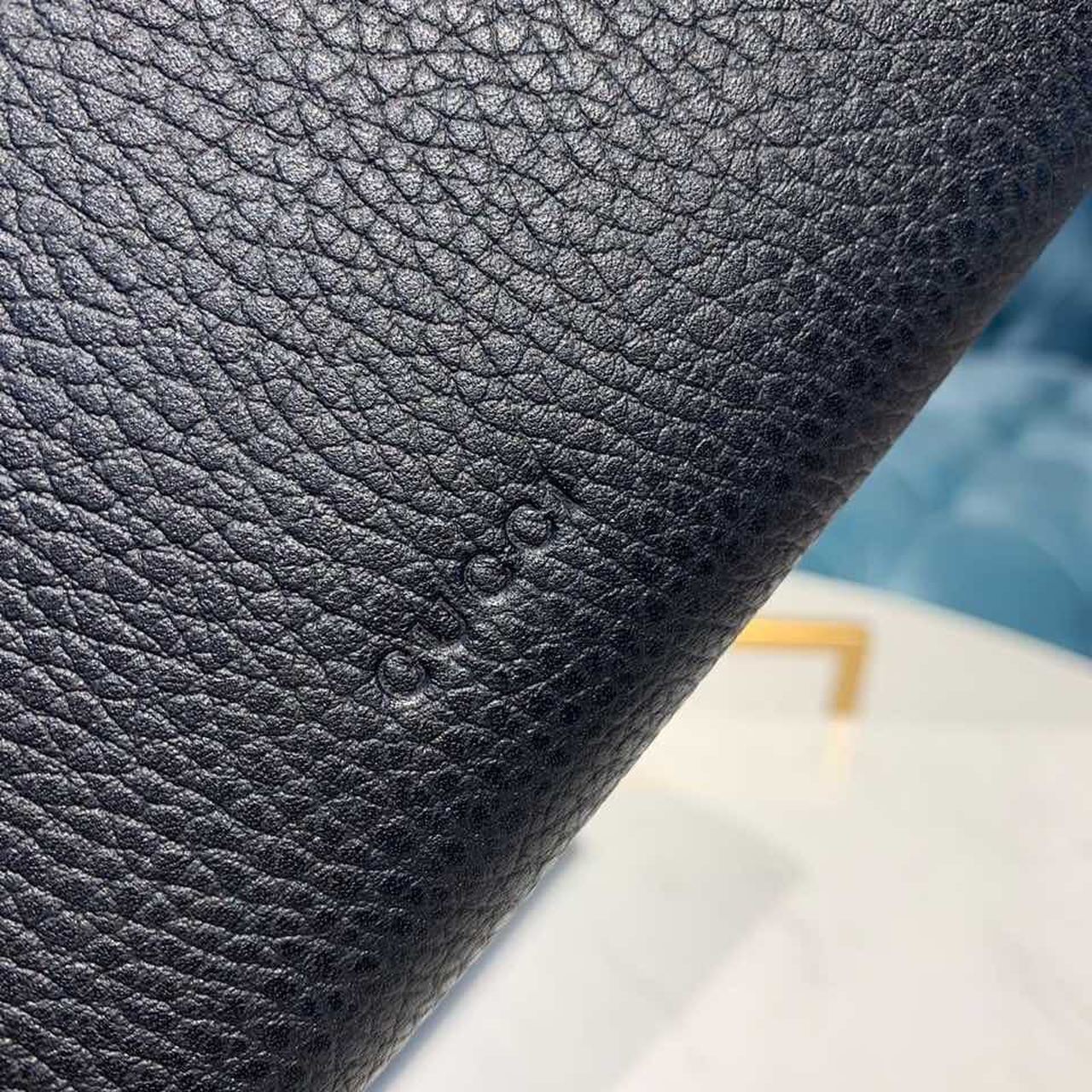 1:1 Replica Gucci Dionysus Mini Chain Bag Black Metal-Free Tanned For Women 8in/20cm GG 401231 CAOGN 8176 - Image 5