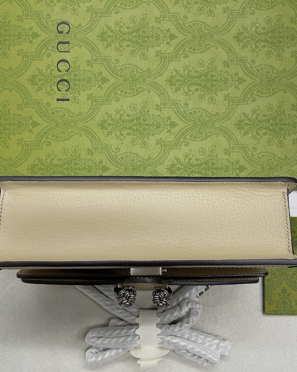 1:1 Replica Gucci Dionysus Small GG Bag Beige For Women, Women's Bags 10in/25cm GG ‎499623 UULBN 9683