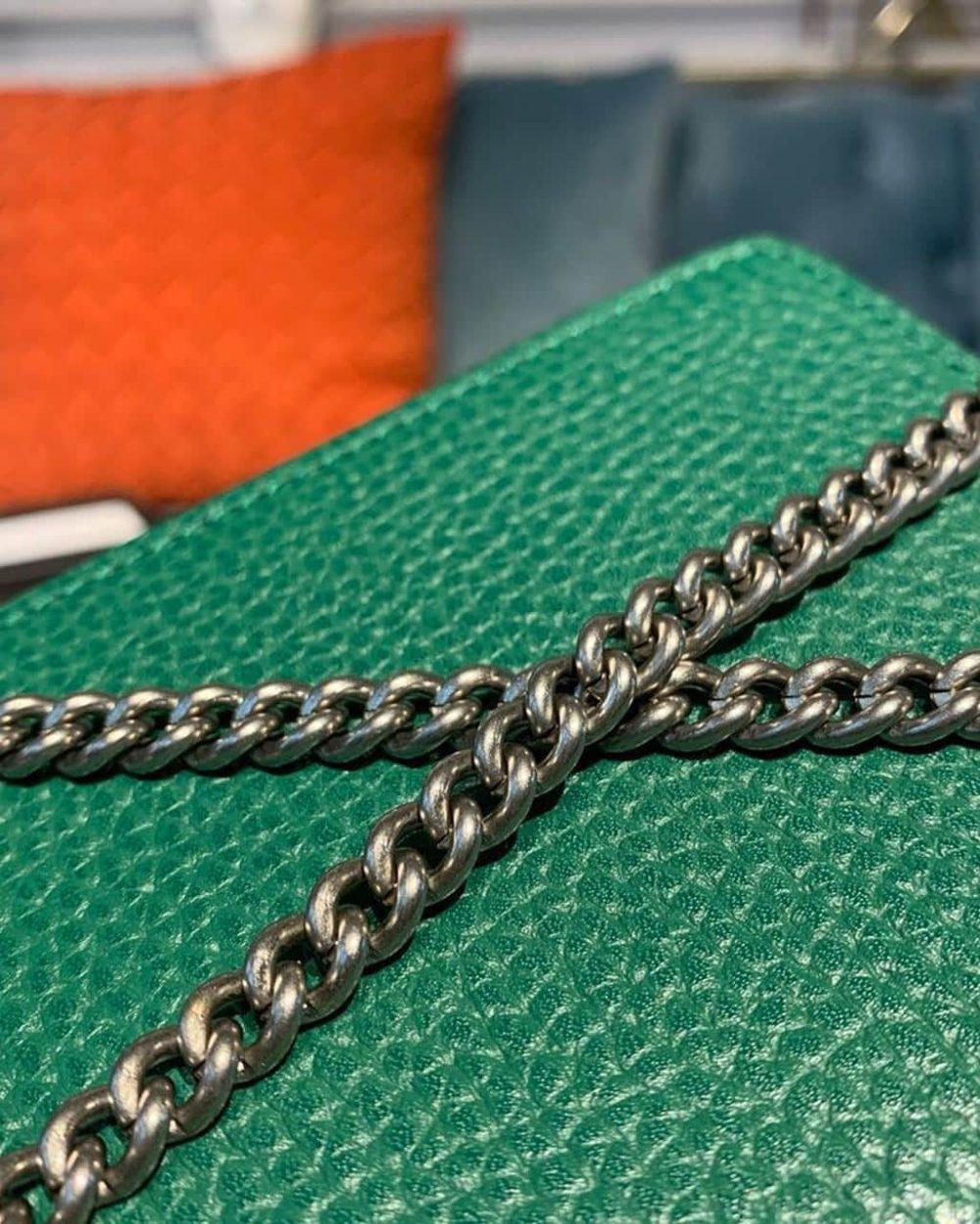 1:1 Replica Gucci Dionysus Super Mini Bag Emerald Green Metal-Free Tanned For Women 6.5in/16.5cm GG 476432 CAOGX 3120