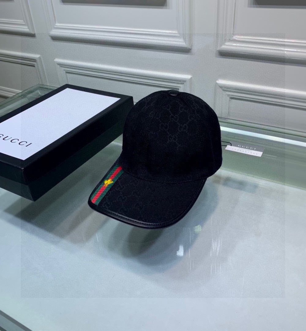 Gucci GG Baseball Hat Black GG Hat