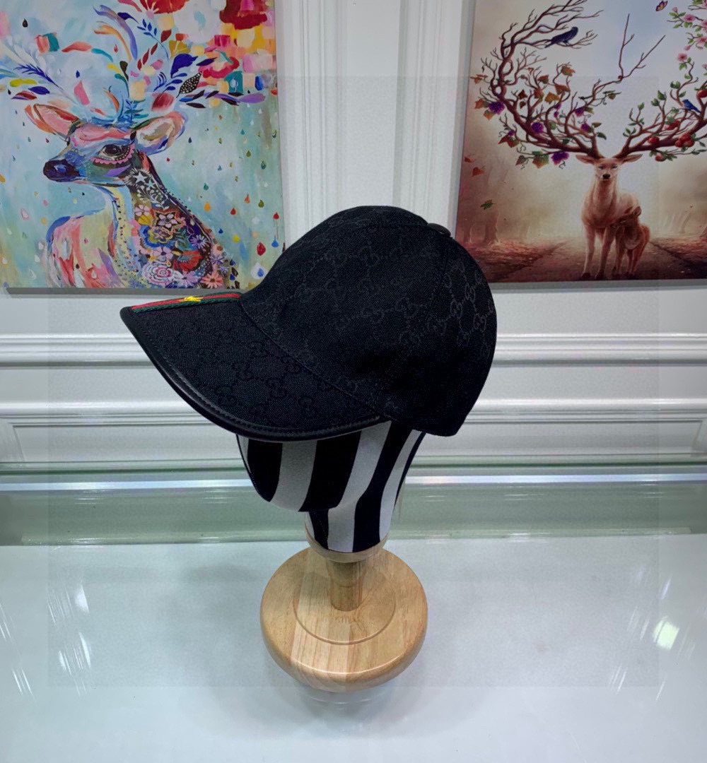 Gucci GG Baseball Hat Black GG Hat