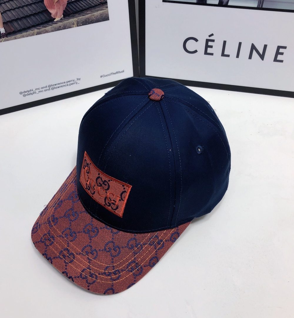 Gucci GG Baseball Hat Black GG Hat