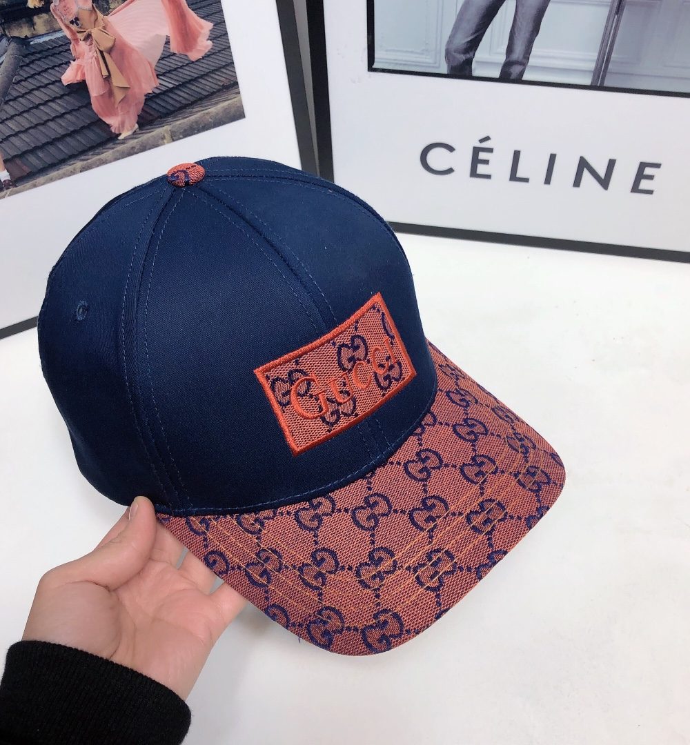 Gucci GG Baseball Hat Purple GG Hat