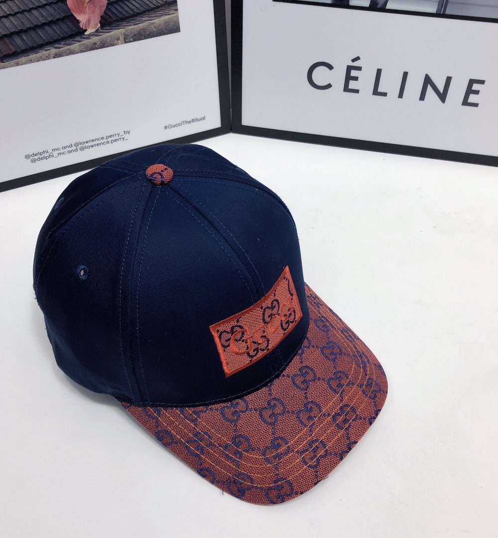 Gucci GG Baseball Hat Purple GG Hat