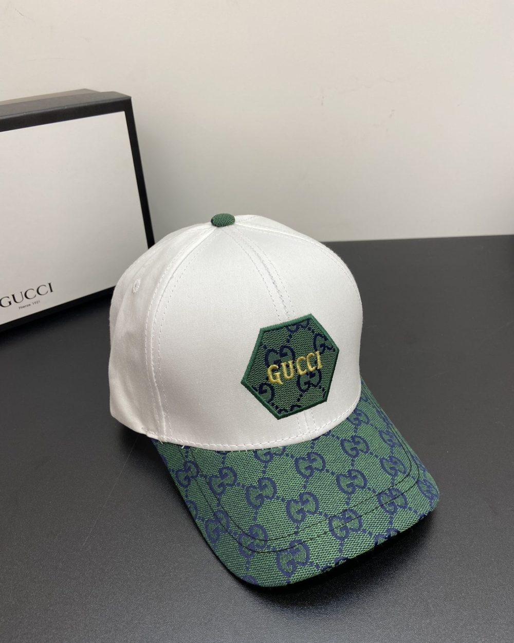 Gucci GG Baseball Hat White GG Hat