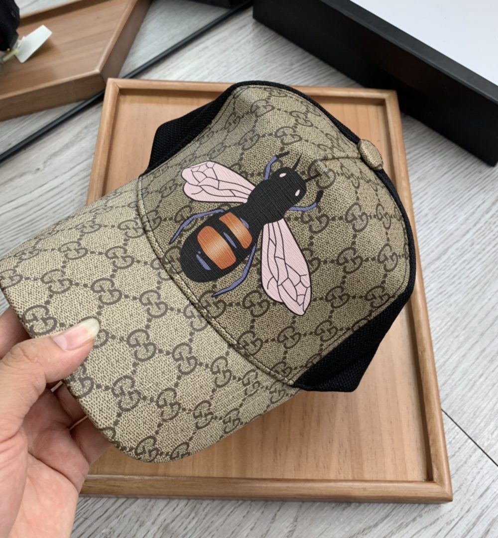 Gucci GG Canvas Baseball Cap Beige