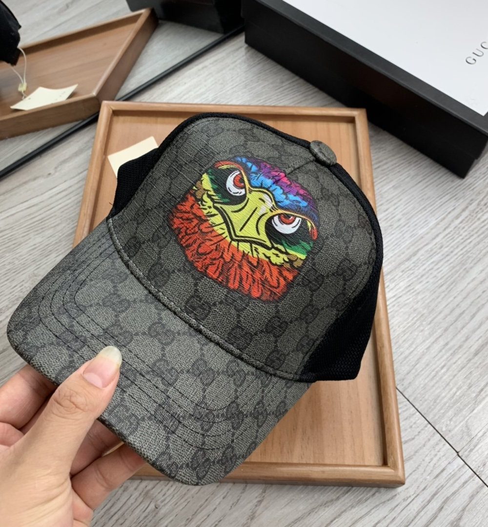 Gucci GG Canvas Baseball Cap Black