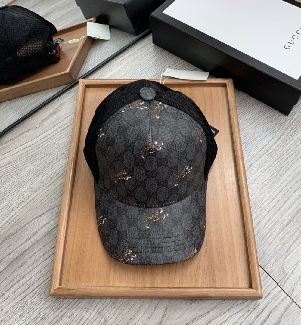 Gucci GG Canvas Baseball Cap Black