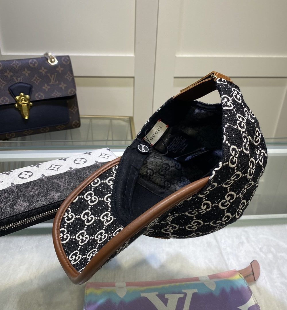 Gucci GG Canvas Baseball Cap Black